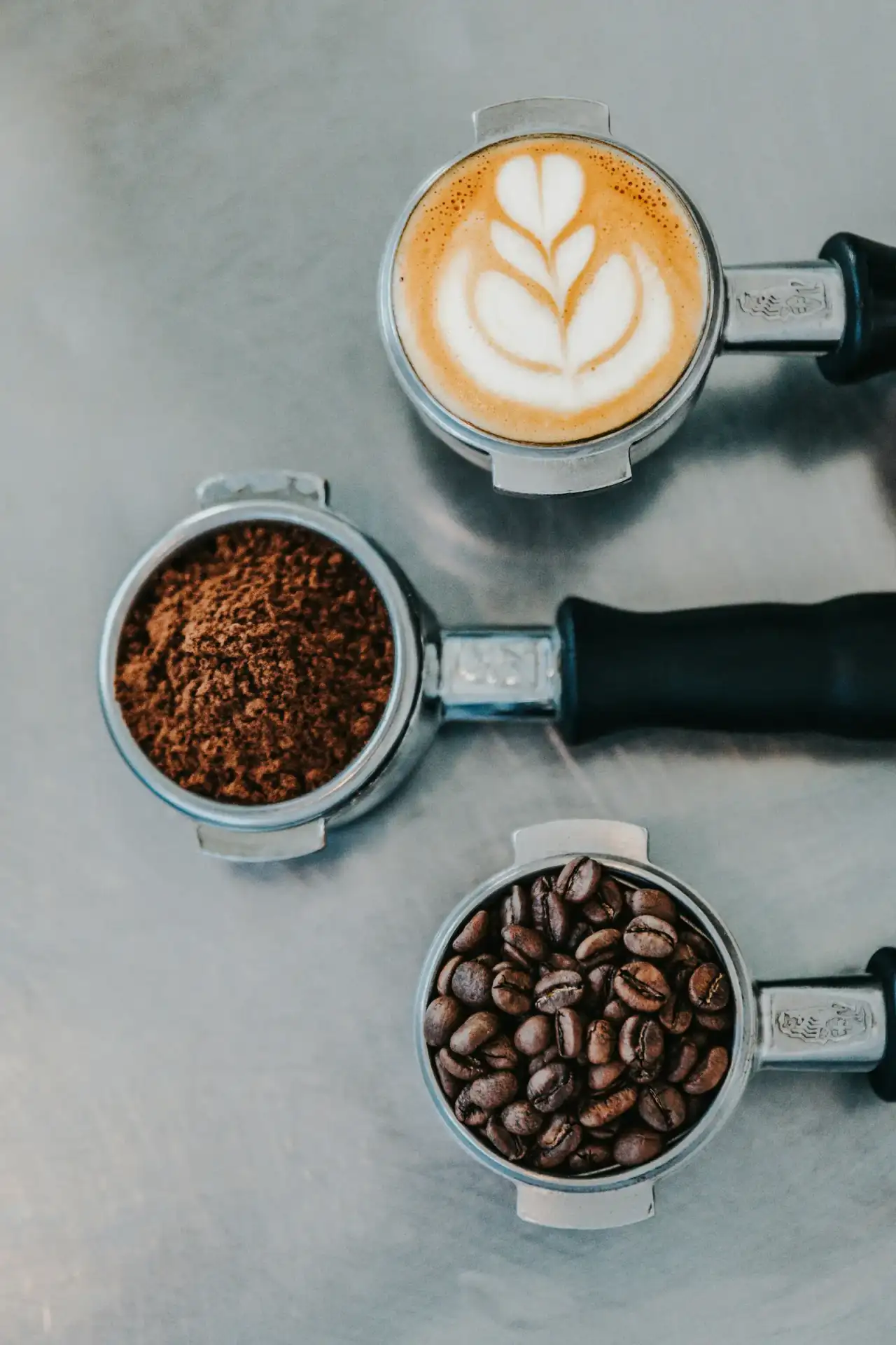 Portafilter trio